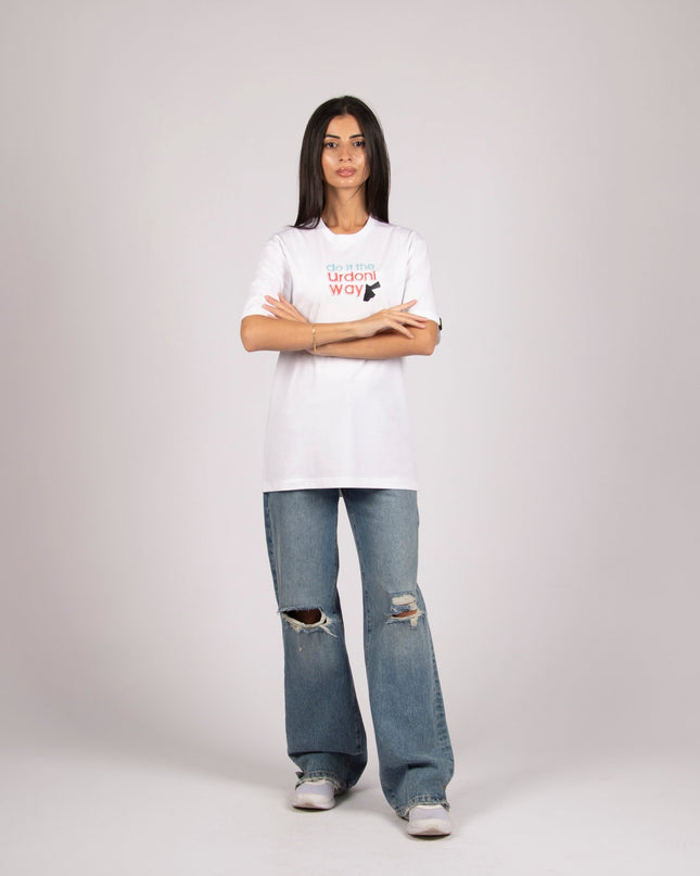 Do It The Urdoni Way | Premium SuperBasic Ghraphic T-Shirt - Premium Super Basic Cut T-Shirt - Unisex - Jobedu Jordan