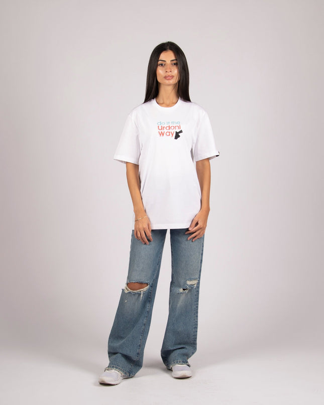 Do It The Urdoni Way | Premium SuperBasic Ghraphic T-Shirt - Premium Super Basic Cut T-Shirt - Unisex - Jobedu Jordan