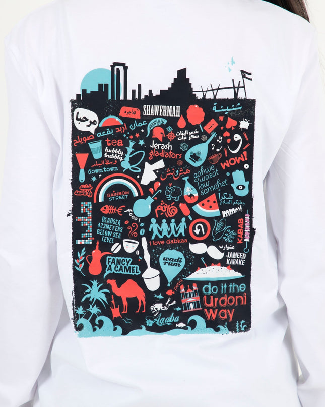 Do It The Urdoni Way | Premium T-shirt Unisex Longsleeve Basic Cut - Premium T-shirt Unisex Longsleeve Basic Cut - Jobedu Jordan