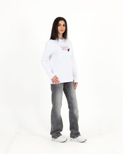 Do It The Urdoni Way | Premium T-shirt Unisex Longsleeve Basic Cut - Premium T-shirt Unisex Longsleeve Basic Cut - Jobedu Jordan