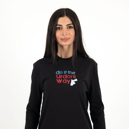 Do It The Urdoni Way | Premium T-shirt Unisex Longsleeve Basic Cut - Premium T-shirt Unisex Longsleeve Basic Cut - Jobedu Jordan