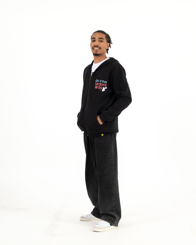 Do it the Urdoni Way | Unisex Adult Zipup - Graphic Zipup - Unisex - Jobedu Jordan