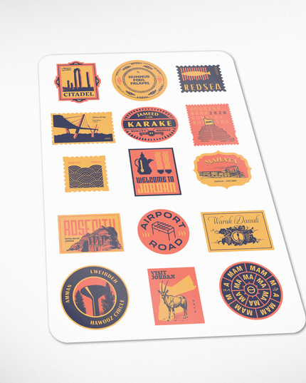 Experience Jordan Collection | Sticker - Accessories - Stickers - Jobedu Jordan