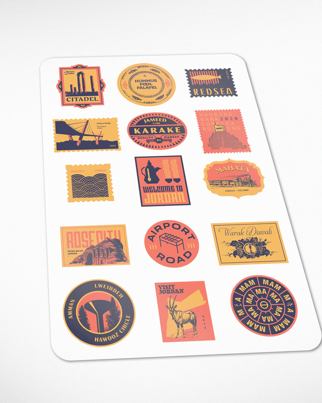 Experience Jordan Collection | Sticker - Accessories - Stickers - Jobedu Jordan