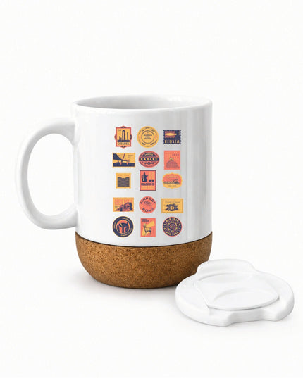 Experience Jordan | Soft Wooden Plate Mug - Accessories - Soft Wooden Plate Mug - Jobedu Jordan
