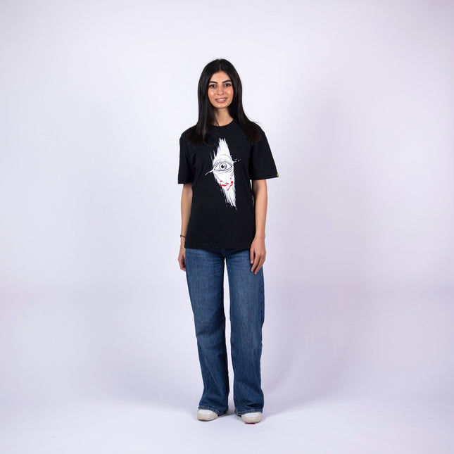 Farha Eye | Basic Cut T-shirt - Graphic T-Shirt - Unisex - Jobedu Jordan