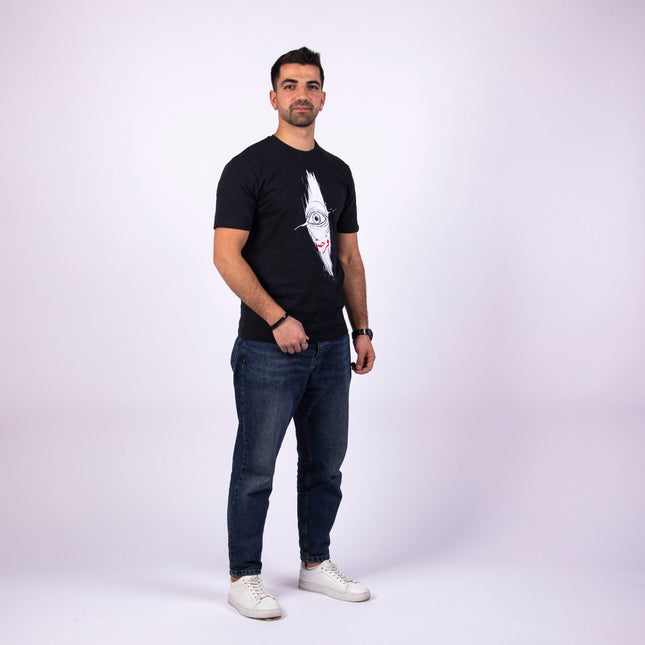 Farha Eye | Basic Cut T-shirt - Graphic T-Shirt - Unisex - Jobedu Jordan