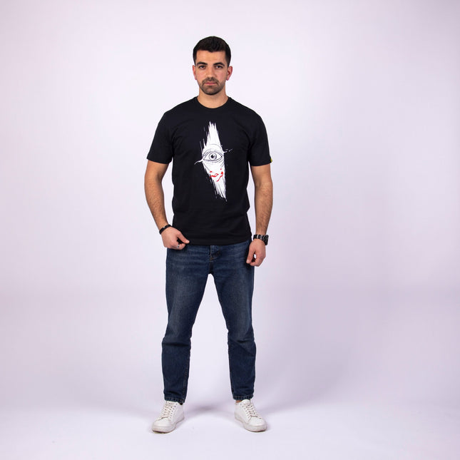 Farha Eye | Basic Cut T-shirt - Graphic T-Shirt - Unisex - Jobedu Jordan