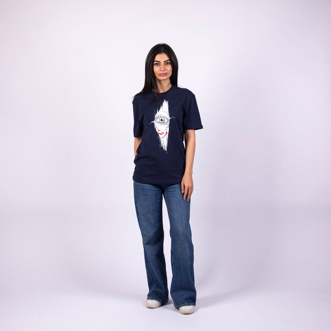 Farha Eye | Basic Cut T-shirt - Graphic T-Shirt - Unisex - Jobedu Jordan