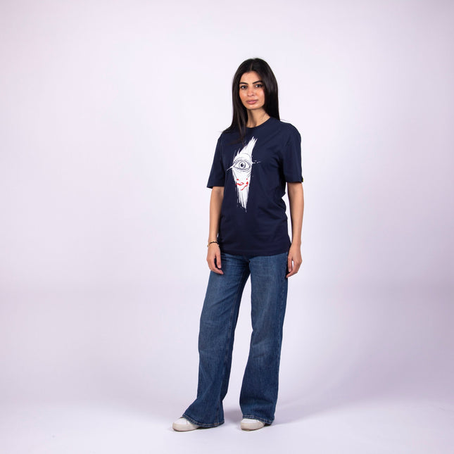 Farha Eye | Basic Cut T-shirt - Graphic T-Shirt - Unisex - Jobedu Jordan