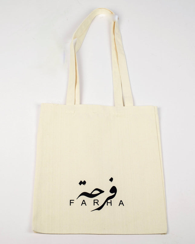 Farha Logo | Tote Bag - Accessories - Tote Bags - Jobedu Jordan