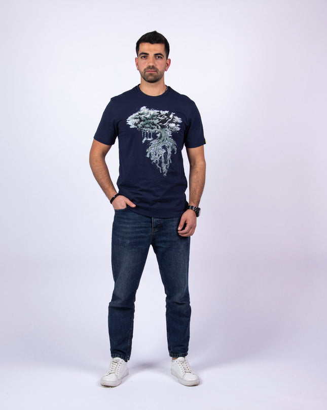 Farha Tree | Basic Cut T-shirt - Graphic T-Shirt - Unisex - Jobedu Jordan