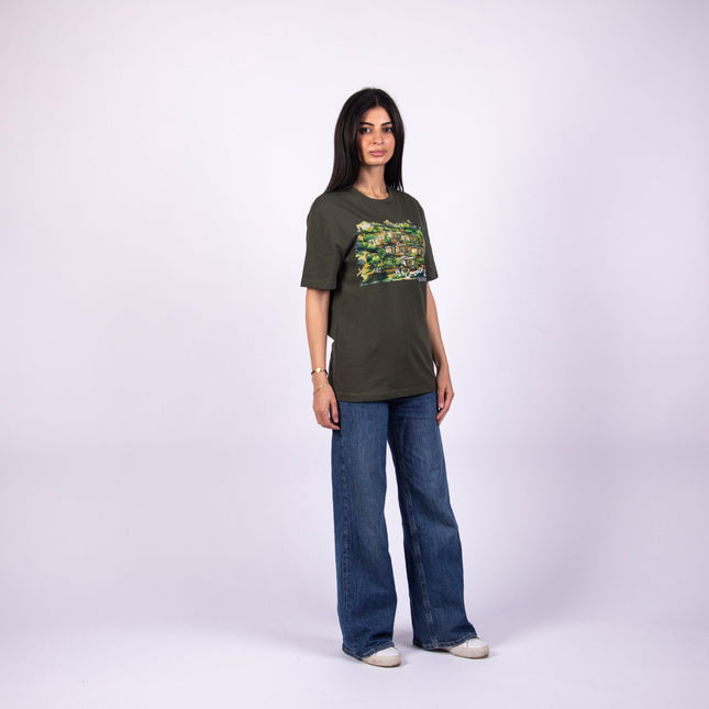 Farha Village | Basic Cut T-shirt - Graphic T-Shirt - Unisex - Jobedu Jordan