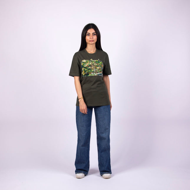 Farha Village | Basic Cut T-shirt - Graphic T-Shirt - Unisex - Jobedu Jordan
