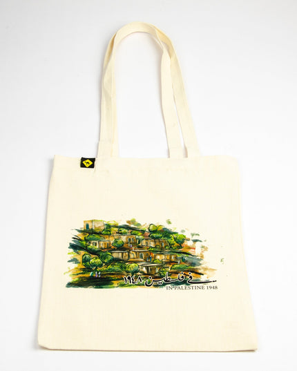 Farha Village | Tote Bag - Accessories - Tote Bags - Jobedu Jordan