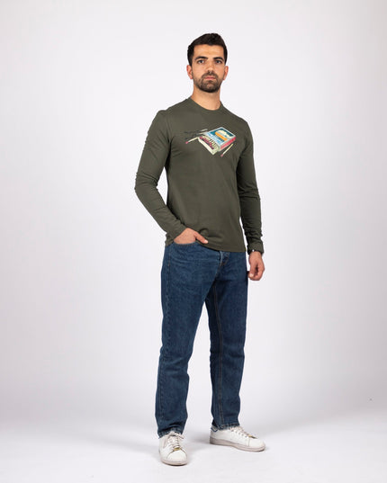 Farha Visit | Adult Graphic Longsleeve Tshirt - Adult Graphic Longsleeve Tshirt - Jobedu Jordan