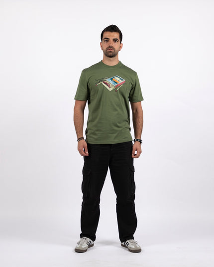 Farha Visit Palestine | Basic Cut T-shirt - Graphic T-Shirt - Unisex - Jobedu Jordan