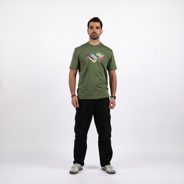 Farha Visit Palestine | Basic Cut T-shirt - Graphic T-Shirt - Unisex - Jobedu Jordan