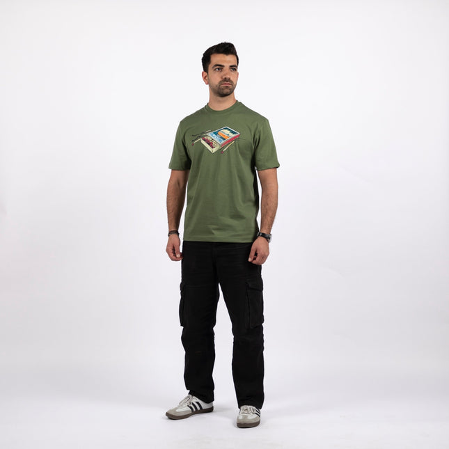 Farha Visit Palestine | Basic Cut T-shirt - Graphic T-Shirt - Unisex - Jobedu Jordan