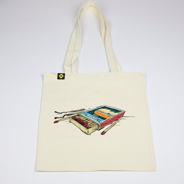 Farha Visit Palestine | Tote Bag - Accessories - Tote Bags - Jobedu Jordan