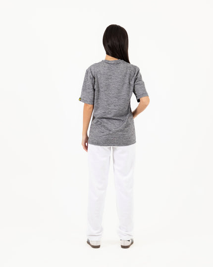 Finess Grey Heather | T-shirt Unisex Self - Rib - T-shirt Unisex Self - Rib - Jobedu Jordan