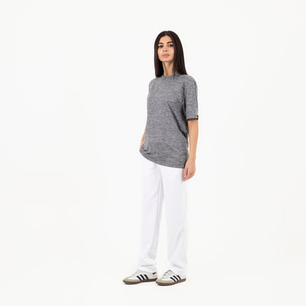 Finess Grey Heather | T-shirt Unisex Self - Rib - T-shirt Unisex Self - Rib - Jobedu Jordan