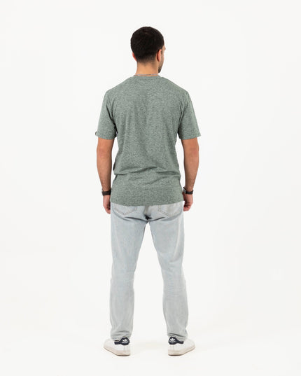 Flag Stone Heather | T-shirt Unisex Self - Rib - T-shirt Unisex Self - Rib - Jobedu Jordan
