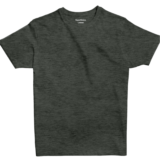 Flag Stone Heather | T-shirt Unisex Self - Rib - T-shirt Unisex Self - Rib - Jobedu Jordan