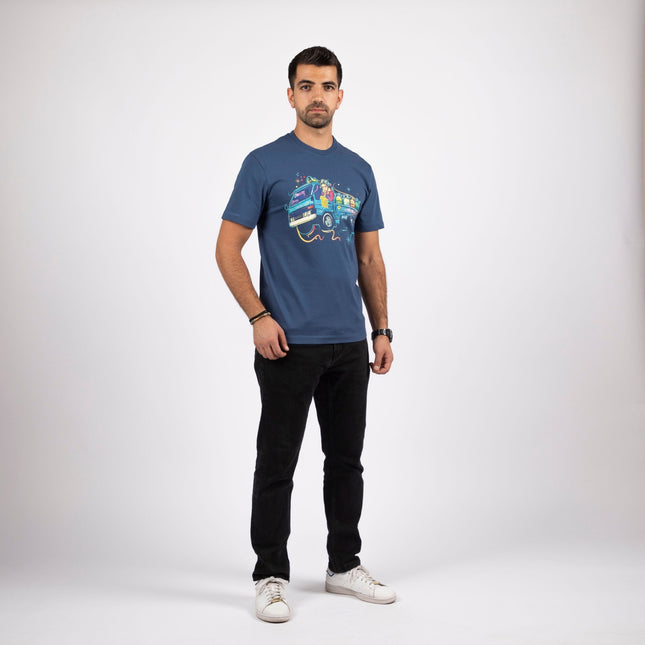 Gas Truck | Basic Cut T-shirt - Graphic T-Shirt - Unisex - Jobedu Jordan