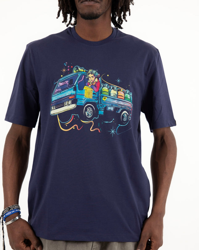 Gaz Truck | Premium SuperBasic Ghraphic T-Shirt - Premium Super Basic Cut T-Shirt - Unisex - Jobedu Jordan