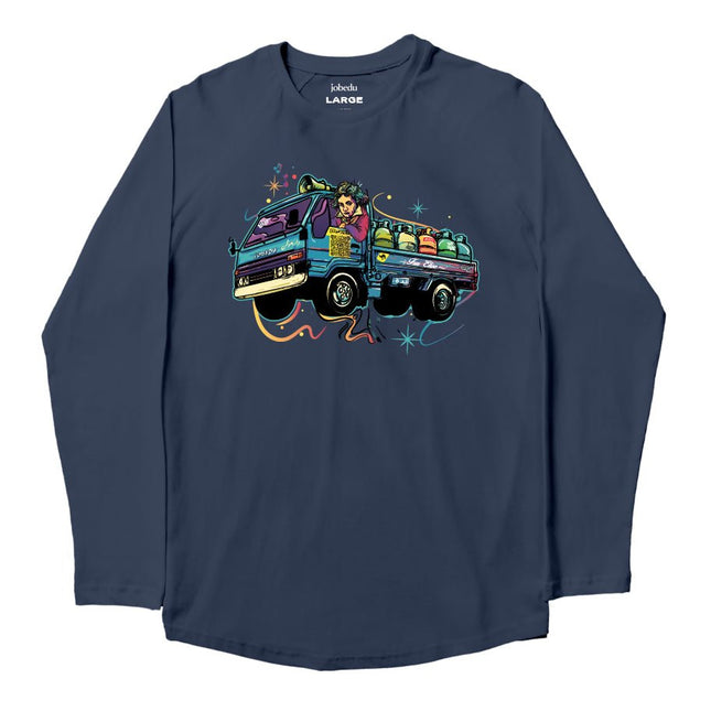 Gaz Truck | Premium T-shirt Unisex Longsleeve Basic Cut - Premium T-shirt Unisex Longsleeve Basic Cut - Jobedu Jordan