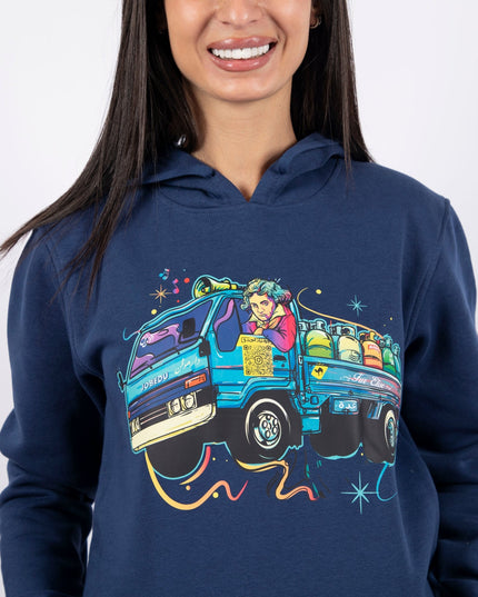 Gaz Truck | Unisex Adult Hoodie - Graphic Hoodie - Unisex - Jobedu Jordan