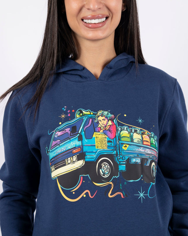 Gaz Truck | Unisex Adult Hoodie - Graphic Hoodie - Unisex - Jobedu Jordan