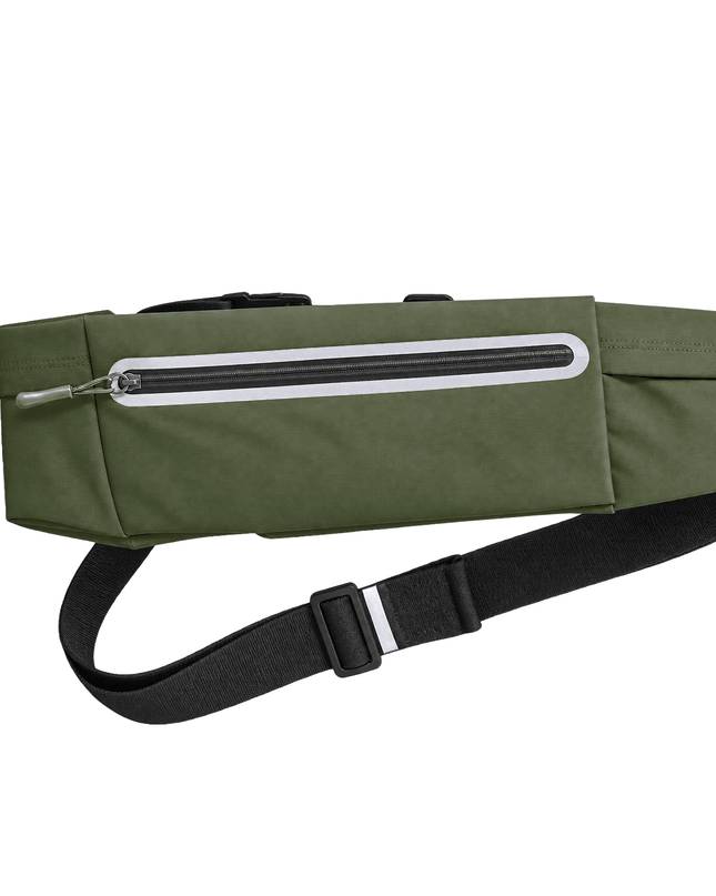 Green | Gym Fany Bag With A Buckle - Accessories - Gym Fany Bag - Jobedu Jordan