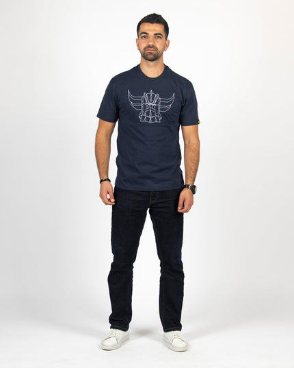 Grendizer Outline | Basic Cut T-shirt - Graphic T-Shirt - Unisex - Jobedu Jordan
