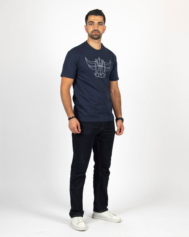 Grendizer Outline | Basic Cut T-shirt - Graphic T-Shirt - Unisex - Jobedu Jordan