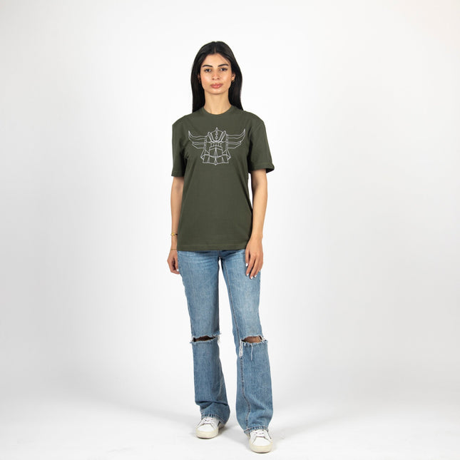 Grendizer Outline | Basic Cut T-shirt - Graphic T-Shirt - Unisex - Jobedu Jordan