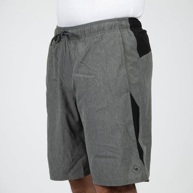 GREY - BLACK | Men's Swimming Short - Men's Swimming Shorts - Jobedu Jordan