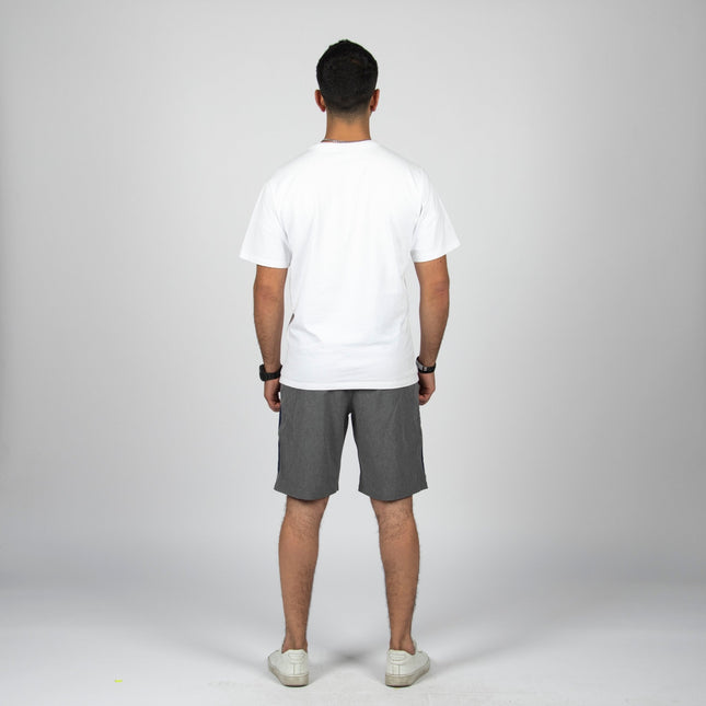 GREY - BLUE | Men's Swimming Short - Men's Swimming Shorts - Jobedu Jordan
