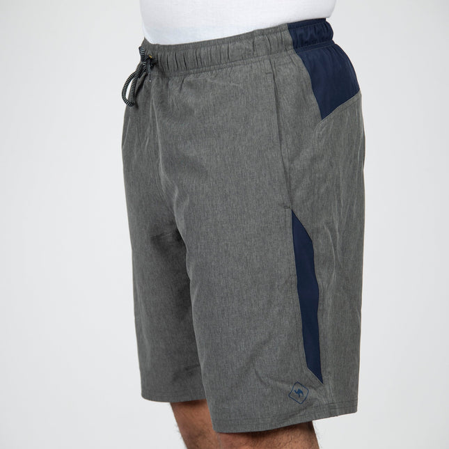 GREY - BLUE | Men's Swimming Short - Men's Swimming Shorts - Jobedu Jordan