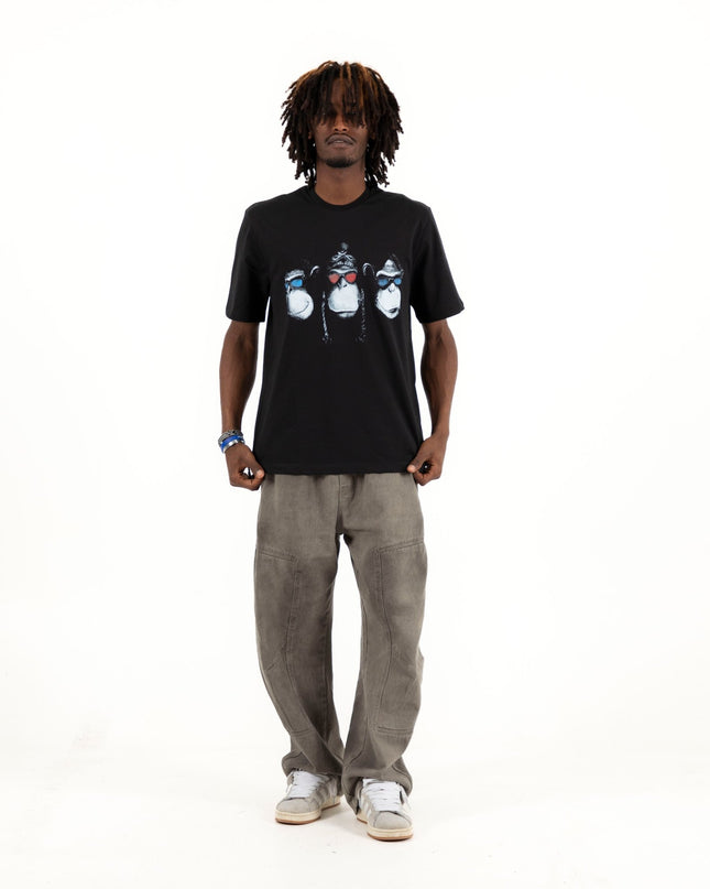 Gyrdeen OO Hares | Premium SuperBasic Ghraphic T-Shirt - Premium Super Basic Cut T-Shirt - Unisex - Jobedu Jordan