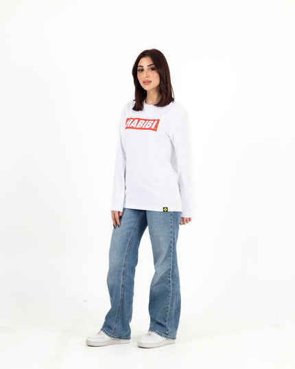 Habibi Simple | Premium T-shirt Unisex Longsleeve Basic Cut - Premium T-shirt Unisex Longsleeve Basic Cut - Jobedu Jordan