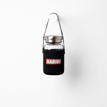 Habibi Simple | Premium Water Bottle with Sleeve & Hangers - Accessories - Premium Water Bottle with Sleeve & Hangers - Jobedu Jordan