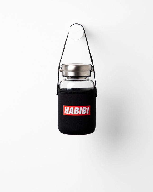 Habibi Simple | Premium Water Bottle with Sleeve & Hangers - Accessories - Premium Water Bottle with Sleeve & Hangers - Jobedu Jordan
