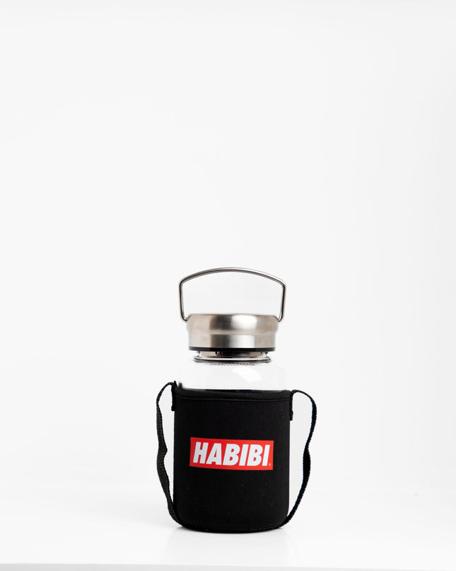 Habibi Simple | Premium Water Bottle with Sleeve & Hangers - Accessories - Premium Water Bottle with Sleeve & Hangers - Jobedu Jordan