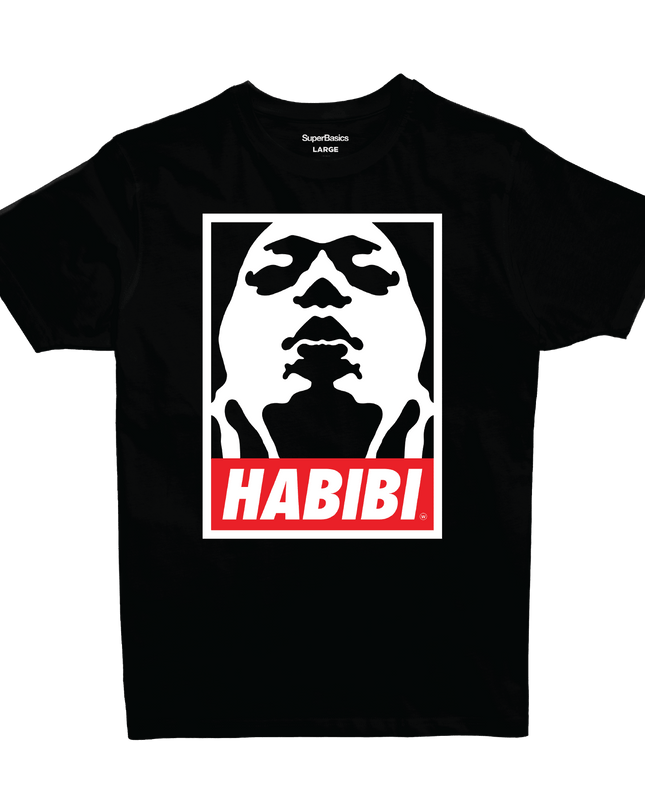 Habibi Um Kalthoum | Premium SuperBasic Ghraphic T-Shirt - Premium Super Basic Cut T-Shirt - Unisex - Jobedu Jordan