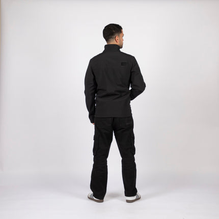 HKJ | Men's Premium Windwall Black Edition Jacket - Premium Men's Windwall Black Edition Jacket - Jobedu Jordan