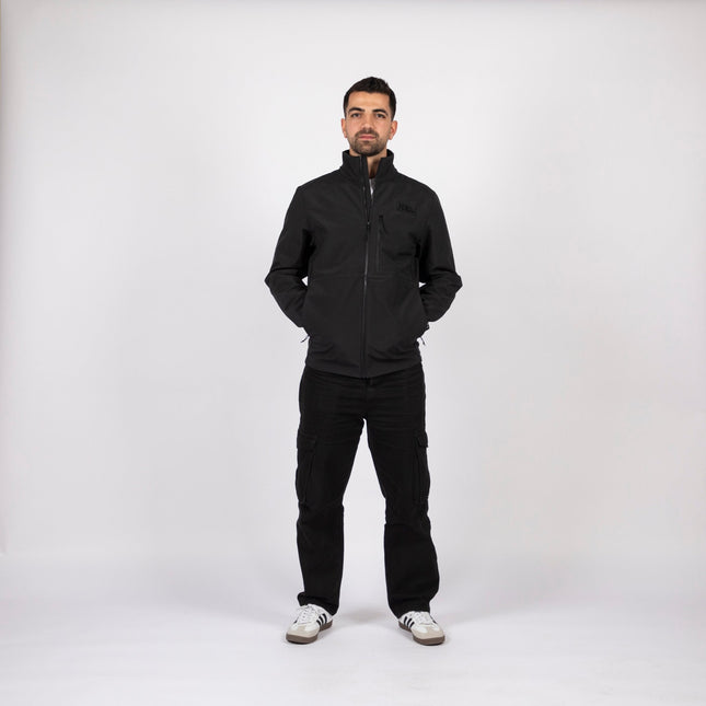 HKJ | Men's Premium Windwall Black Edition Jacket - Premium Men's Windwall Black Edition Jacket - Jobedu Jordan