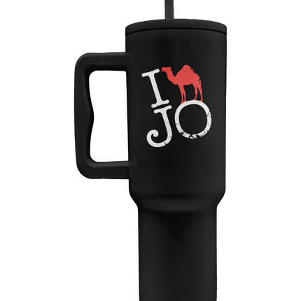 I Camel Jo | Premium Straw Water Bottle - Accessories - Premium Straw Water Bottle - Jobedu Jordan