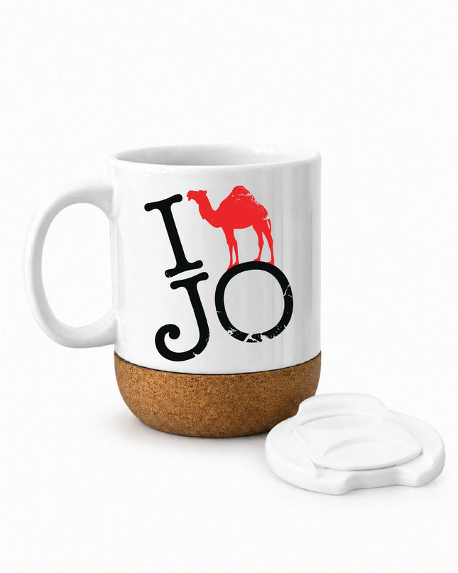 I Camel Jo | Soft Wooden Plate Mug - Accessories - Soft Wooden Plate Mug - Jobedu Jordan